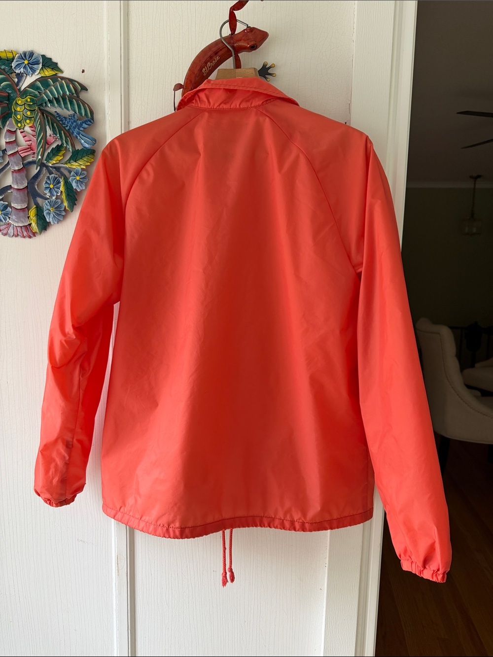 Vans peach/orange Coach Jacket - Picture 4 of 5